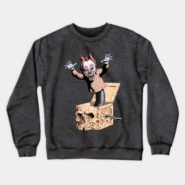 Jack in the Box Crewneck Sweatshirt by Paul_Abrams